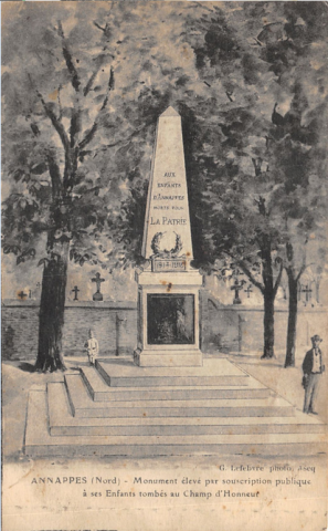 94 annappes - monument aux morts